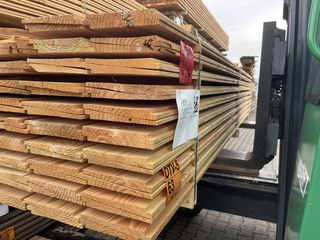 Ca. 118x Douglas Zweeds Rabat, 21x190mm, lengte 300cm